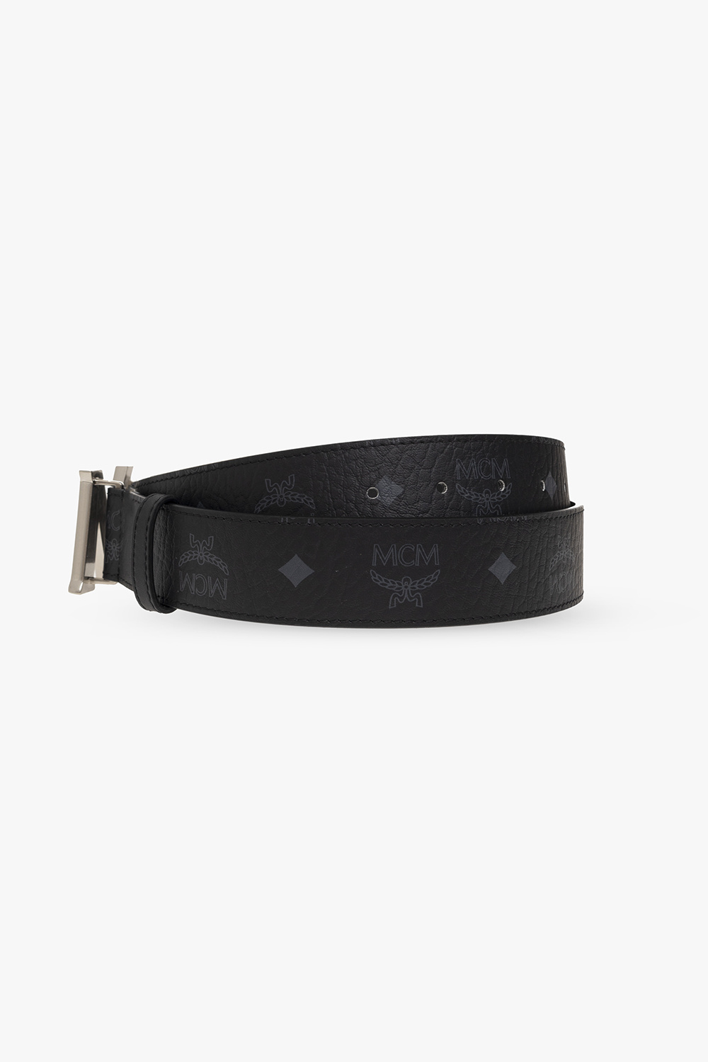 Black 2024 mcm belt